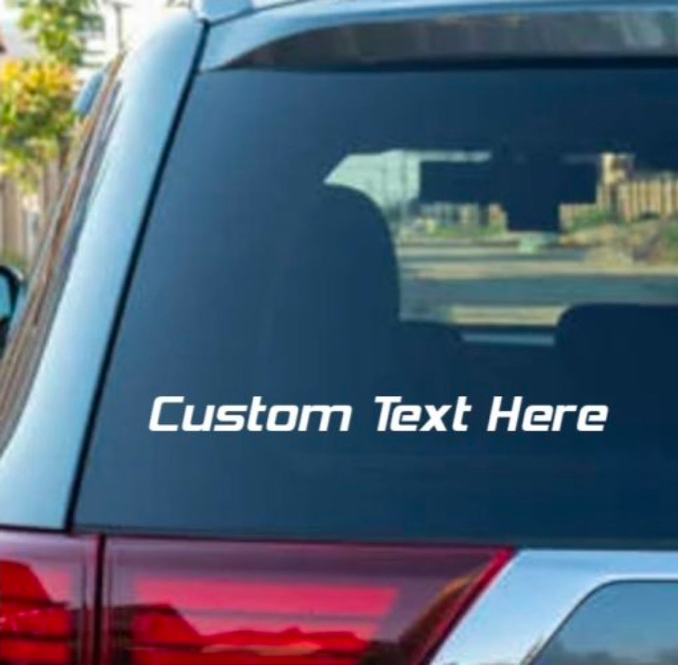 Create Your Own Decal (4"x6")