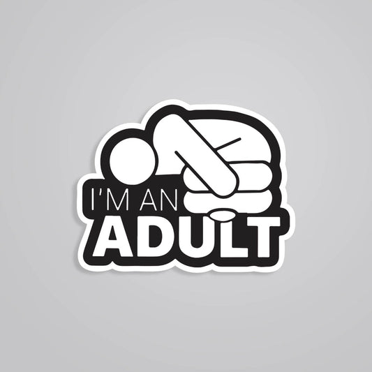 sad adult