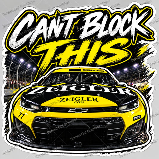 Carson Hocevar Blocking Sticker