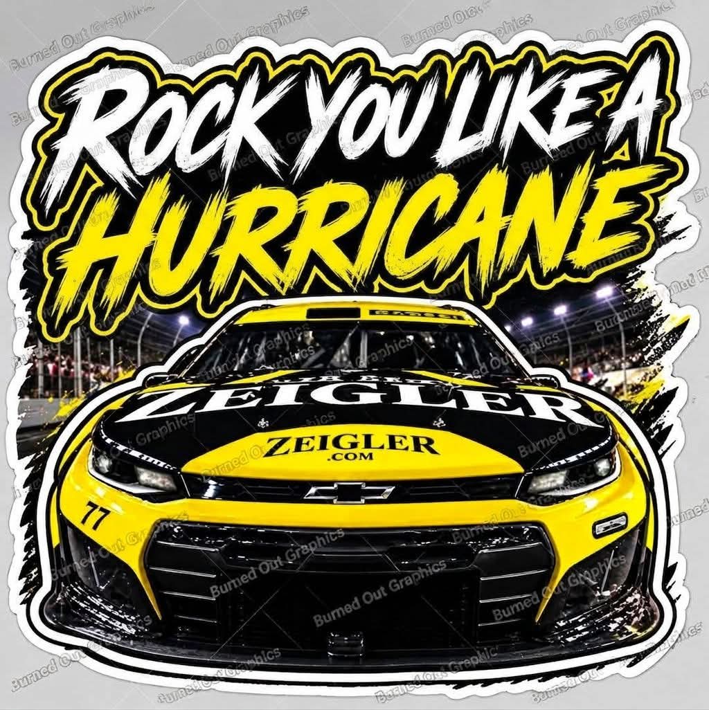 Carson Hocevar Custom Stickers